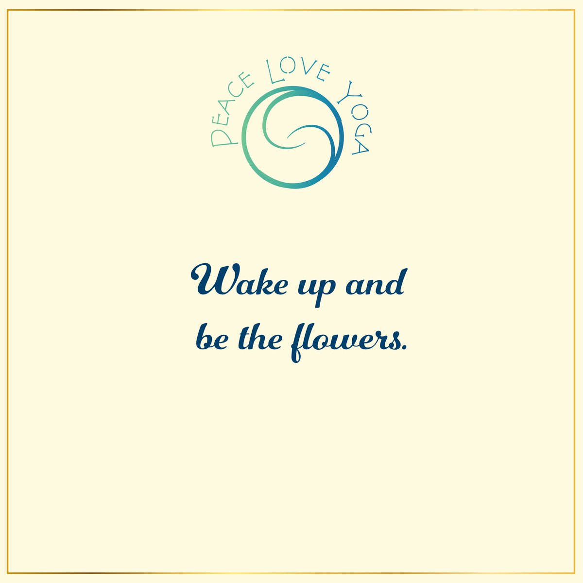 Sleepwell_PLY's tweet photo. Be the flowers. #PeaceLoveYoga https://t.co/lQVa8uVxnG
