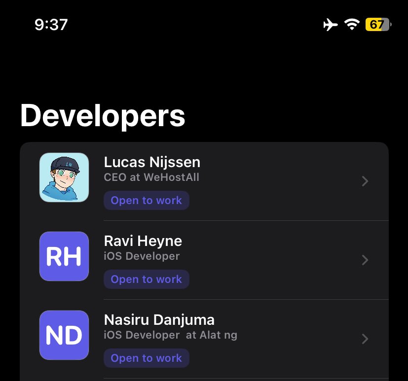 SwiftHubApp's tweet image. Profile photos are now functional throughout the app.
#iosdev #swiftui #swiftlang