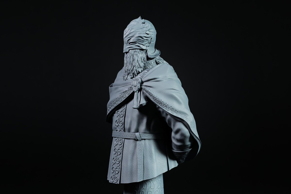 Pureblood Knight Ansbach, commissioned by the lovely <a href="/fotismint/">Fotis Mint Studios</a> ,
Check it out!

#ELDENRING