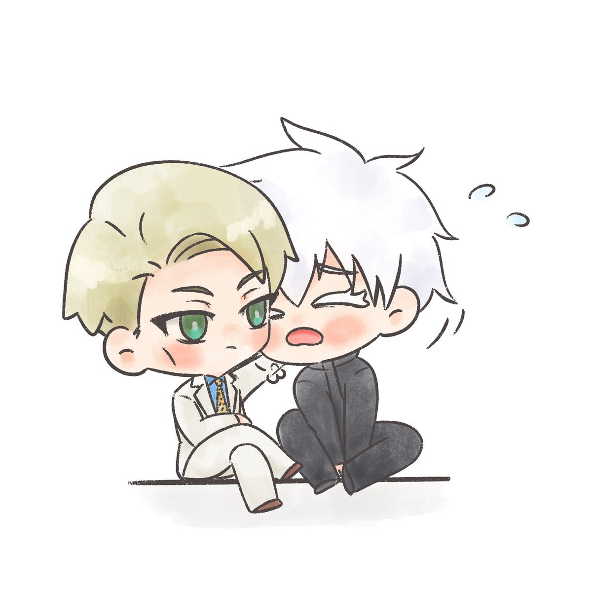 YBHGSW103Art_'s tweet photo. เหนื่อยจังเลยอ่า นานามิ๊~ 😫 #โกะนานะ https://t.co/3MMvmtCMpr