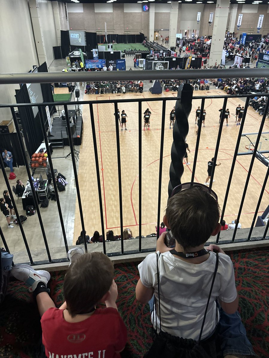 When you’re a coach and a mom making it work is hard. Thank you <a href="/THSCAcoaches/">THSCA</a>  for making it a little easier for coaches like me to invest in the profession. The boys first year attending clinic with me and <a href="/taylor_jarryd/">Jarryd Taylor</a>