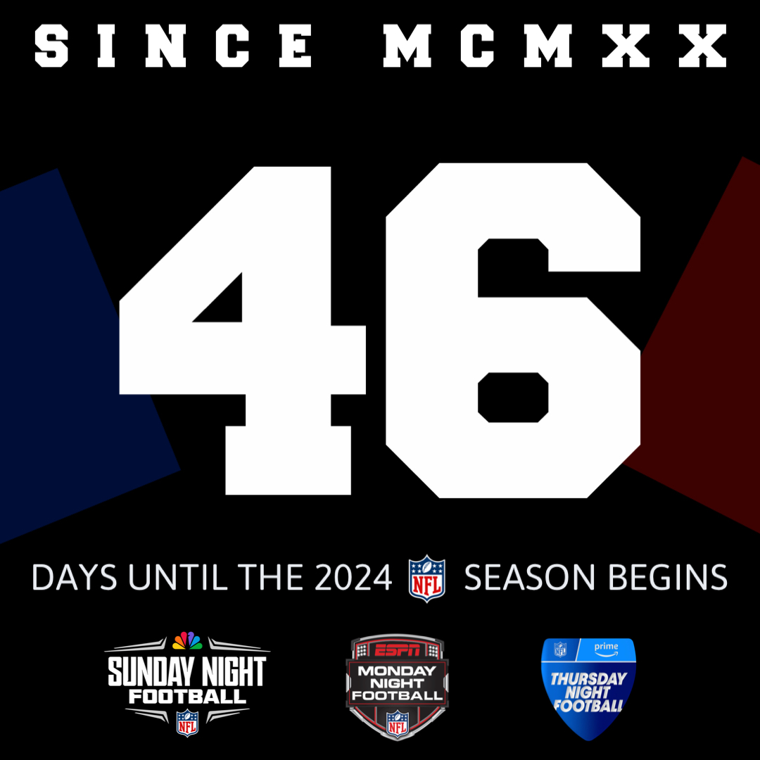 #sincemcmxx #nfl #countdown #SuperBowlLIX #NFL2024 #AmericanFootball #NFLChampionship #CaesarsSuperdome #NewOrleans #Louisiana #SuperBowl2025 #FootballFans #GameDay #NFLFans #SuperBowlSunday #FootballSeason #NFLPlayoffs #RoadToSuperBowl #BigGame #NFLHighlights #Touchdown