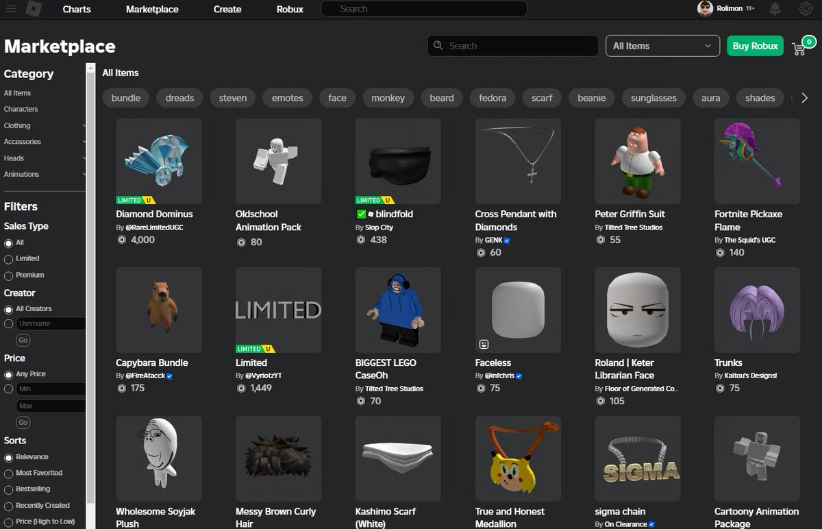 Roblox Trading News | Rolimon's tweet media