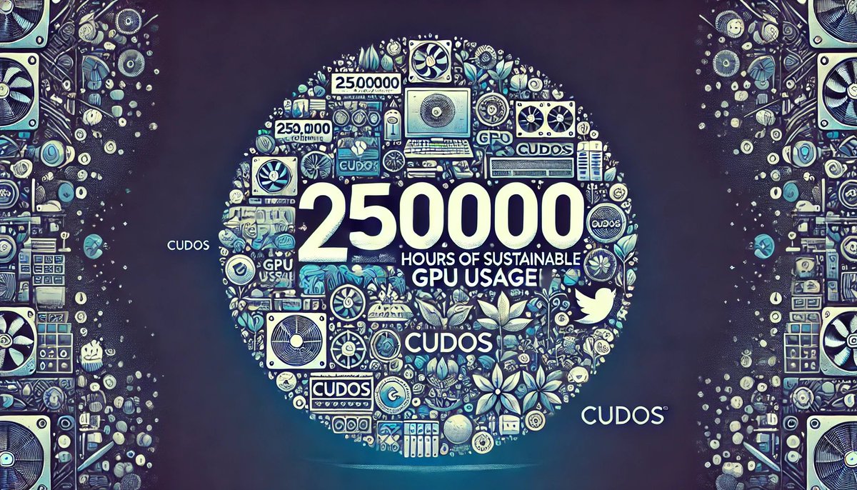 In June <a href="/CUDOS_/">CUDOS</a>  hit a great milestone of 250,000 rented GPU hours in the computing network powering AI in #RenewableEnergy  data centres across the globe.  Powered over 15,000 virtual machines across over 4,000 users.  Scalable #distributedcomputing 🚀