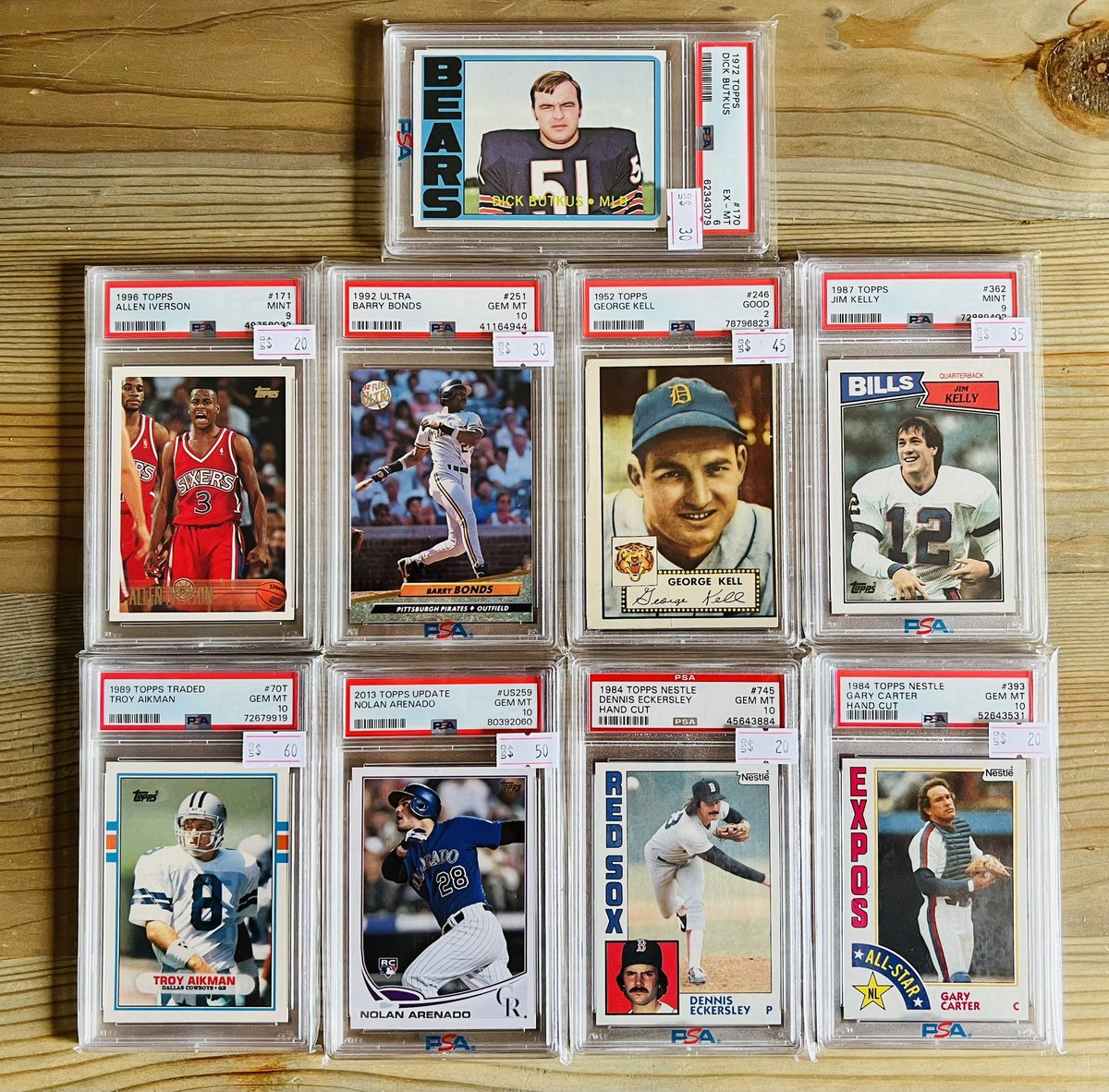 Running out of space in my displays. Take this lot for $225 shipped…