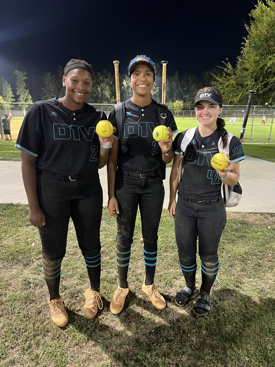D1VISION Softball (@d1vision_sb) on Twitter photo ๐ช๐จ๐ณ๐ฐ ๐ฉ๐ถ๐ด๐ฉ ๐บ๐ธ๐ผ๐จ๐ซ ๐ด๐ฅ
<a href="/TaliaTaylor2026/">Natalia Taylor</a> - 2026 1B/UT
<a href="/CyaraG2025/">Cyara Geronimo</a> - PITT COMMIT
<a href="/rivero_kassidy/">Kassidy Rivero</a> - 2025 3B/2B
<a href="/JaydaYoung32/">Jayda Young</a> with 3 RBIโs on untouchable BUNTS & CATCHES IN THE OF!!
In the โญ๏ธ
<a href="/anderson_kynzee/">Kynzee Anderson</a> .000 ERA
<a href="/zamari_ball/">Zamari Ball</a> .000 ERA
@AysiaFrancis .000 ERA ๐ช๐จ๐ณ๐ฐ ๐ฉ๐ถ๐ด๐ฉ ๐บ๐ธ๐ผ๐จ๐ซ ๐ด๐ฅ
<a href="/TaliaTaylor2026/">Natalia Taylor</a> - 2026 1B/UT
<a href="/CyaraG2025/">Cyara Geronimo</a> - PITT COMMIT
<a href="/rivero_kassidy/">Kassidy Rivero</a> - 2025 3B/2B
<a href="/JaydaYoung32/">Jayda Young</a> with 3 RBIโs on untouchable BUNTS & CATCHES IN THE OF!!
In the โญ๏ธ
<a href="/anderson_kynzee/">Kynzee Anderson</a> .000 ERA
<a href="/zamari_ball/">Zamari Ball</a> .000 ERA
@AysiaFrancis .000 ERA