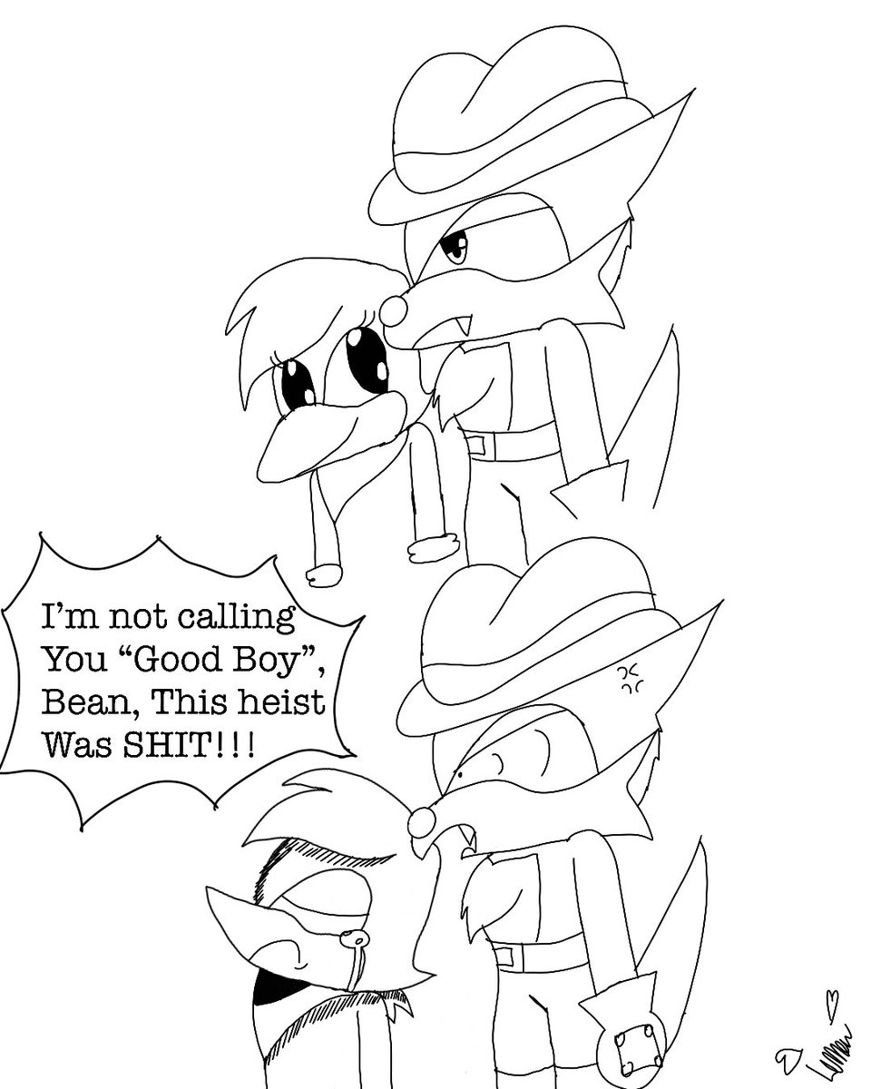 lunastar64's tweet image. I couldn’t resist 
#FangTheHunter #BeanTheDynamite