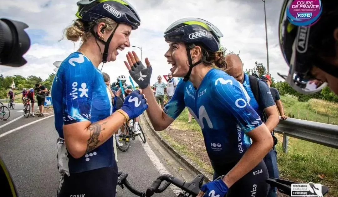 Movistar Team (@movistar_team) on Twitter photo 🇫🇷 #LaPictoCharentaise 🏆
🗣️💬 <a href="/Sheyarcoiris/">Sheyla Gutierrez Ruiz</a> tras su victoria en Châtellerault:
"Esto significa mucho para mí, poder disfrutar en carrera y obtener además el premio de la victoria. Gracias al equipo -a Emma, a Lucía y a Laura- por todo lo que han hecho por mí. Gracias a ellas 🇫🇷 #LaPictoCharentaise 🏆
🗣️💬 <a href="/Sheyarcoiris/">Sheyla Gutierrez Ruiz</a> tras su victoria en Châtellerault:
"Esto significa mucho para mí, poder disfrutar en carrera y obtener además el premio de la victoria. Gracias al equipo -a Emma, a Lucía y a Laura- por todo lo que han hecho por mí. Gracias a ellas