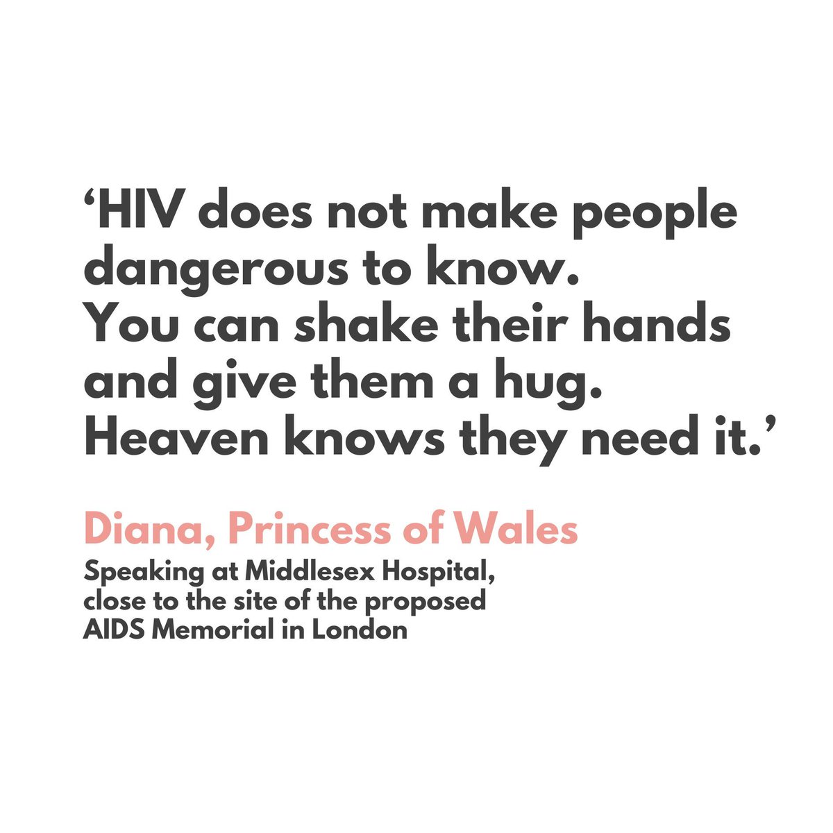 AIDSMemoryUK's tweet photo. In London + around the 🌏, HIV stigma - born of ignorance + prejudice, resulting in discrimination + marginalisation - has cost countless lives + made countless others far, far harder.
#ZeroHIVStigmaDay
Help create The AIDS Memorial in London - donate at: https://t.co/S8dQWtyf8V https://t.co/laLhQi30nE
