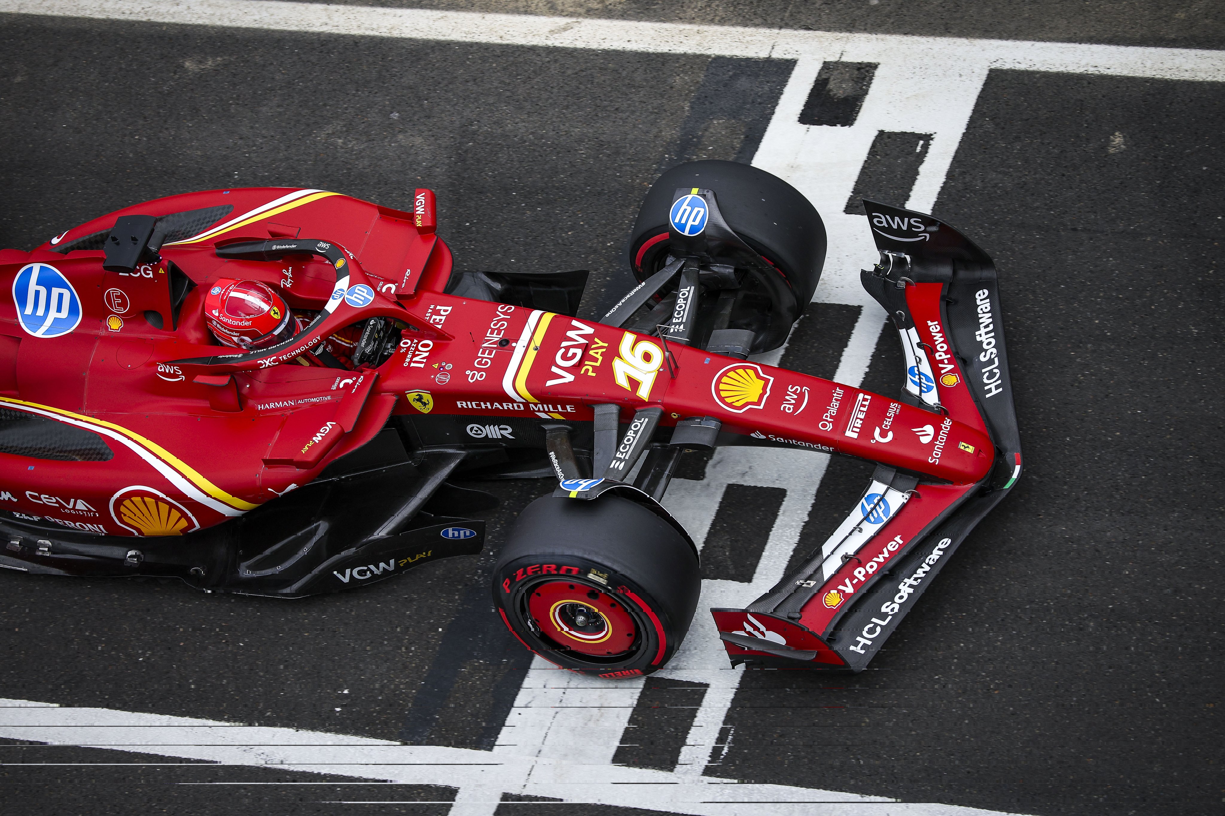 Charles Leclerc, Ferrari SF-24 in Hungarian GP