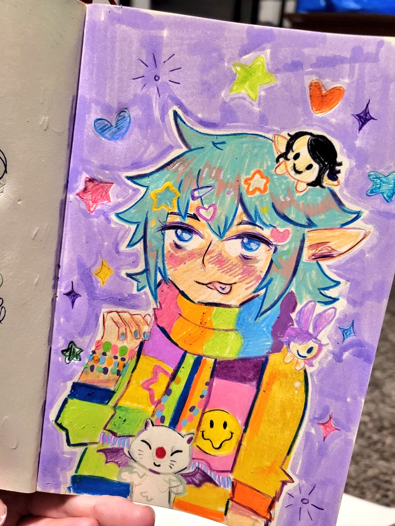 _sugartooth's tweet photo. Decora Haurchefant based on a pic of the iconic Haruka Kurebayashi 🌈🤧 https://t.co/fmCwu4SxFd