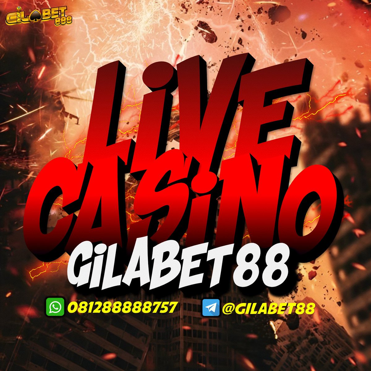 gilabet88's tweet photo. AGEN LIVE CASINO TERPERCAYA DI INDONESIA GILABET88 | GILABET888

untuk infomasi lebih lanjut kamu bisa menghubungi nomor whatssap atau telegram di bawah ini
whatsapp : 08237773003
telegram : @Gilabet88
#casinoonline #gilabet88 #gilabet888 #taruhanonline #daduonline #baccarat https://t.co/q7EYBck95I