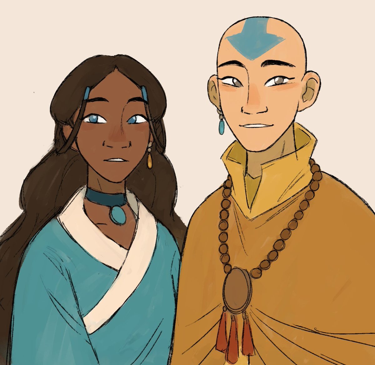 kataangoogie's tweet photo. just a sketch of them 🫶 https://t.co/csBs2PSelw