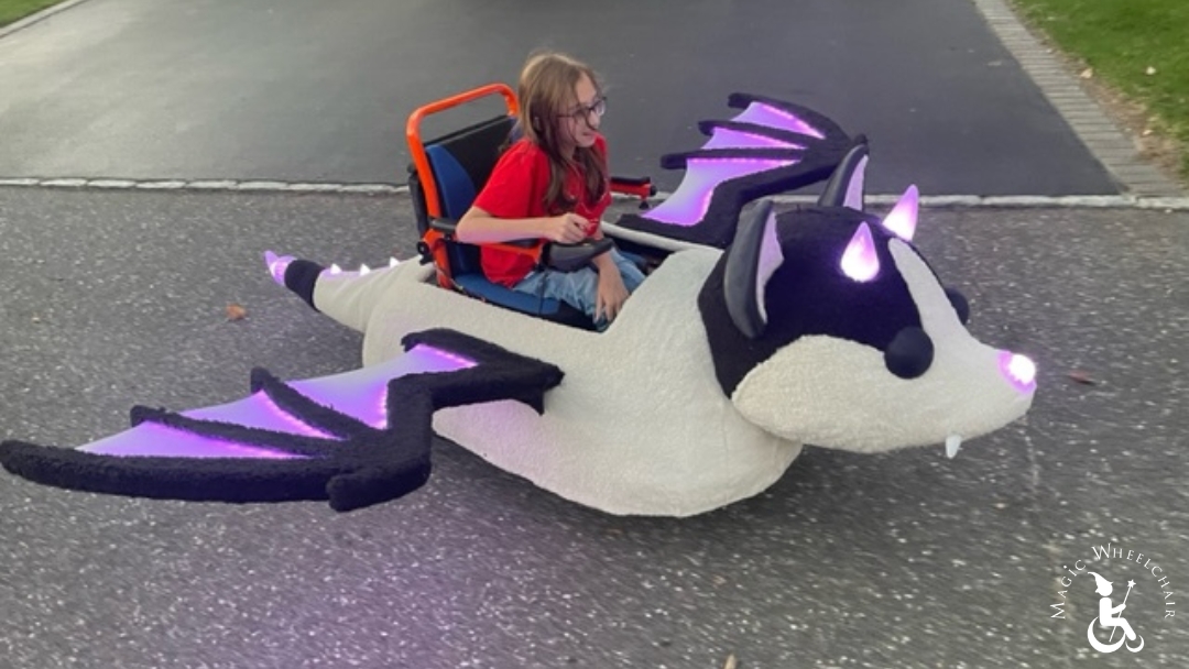 Magic Wheelchair (@magicwheelchair) on Twitter photo We've been talking about wings quite a bit lately! Check out Emma's awesome Roblox Mega Neon Bat Dragon!
What are your favorite wheelchair wings? We've been talking about wings quite a bit lately! Check out Emma's awesome Roblox Mega Neon Bat Dragon!
What are your favorite wheelchair wings?
