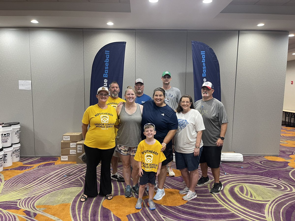 Kimber Nelson (@slbwsdirector) on Twitter photo I am grateful for this team this morning to move items for the teams! We are all excited what is happening this week. Very grateful for all our sponsors: <a href="/adidas/">adidas</a> <a href="/DICKS/">DICK'S Sporting Goods</a> <a href="/EastonBaseball/">Easton Baseball</a> <a href="/NewEraCap/">New Era Cap</a> <a href="/Gatorade/">Gatorade</a> <a href="/TMobile/">T-Mobile</a> , & more to help make this <a href="/Slbws_easley/">SLBWS_Easley</a> successful. #LLWS I am grateful for this team this morning to move items for the teams! We are all excited what is happening this week. Very grateful for all our sponsors: <a href="/adidas/">adidas</a> <a href="/DICKS/">DICK'S Sporting Goods</a> <a href="/EastonBaseball/">Easton Baseball</a> <a href="/NewEraCap/">New Era Cap</a> <a href="/Gatorade/">Gatorade</a> <a href="/TMobile/">T-Mobile</a> , & more to help make this <a href="/Slbws_easley/">SLBWS_Easley</a> successful. #LLWS