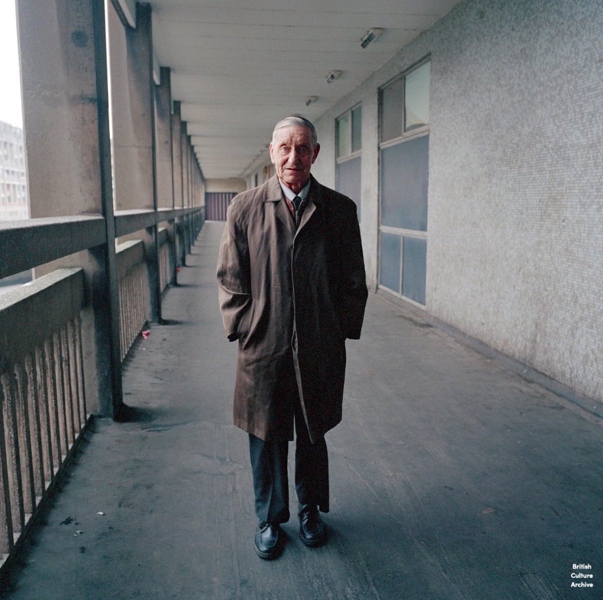 Hyde Park Flats, Sheffield, 1988.

Photo © Bill Stephenson, all rights reserved.

Bill Stephenson documented the last residents of Hyde Park Flats, Sheffield in 1988. This important body of social documentary photography make up his acclaimed ‘Streets in the Sky’ series.