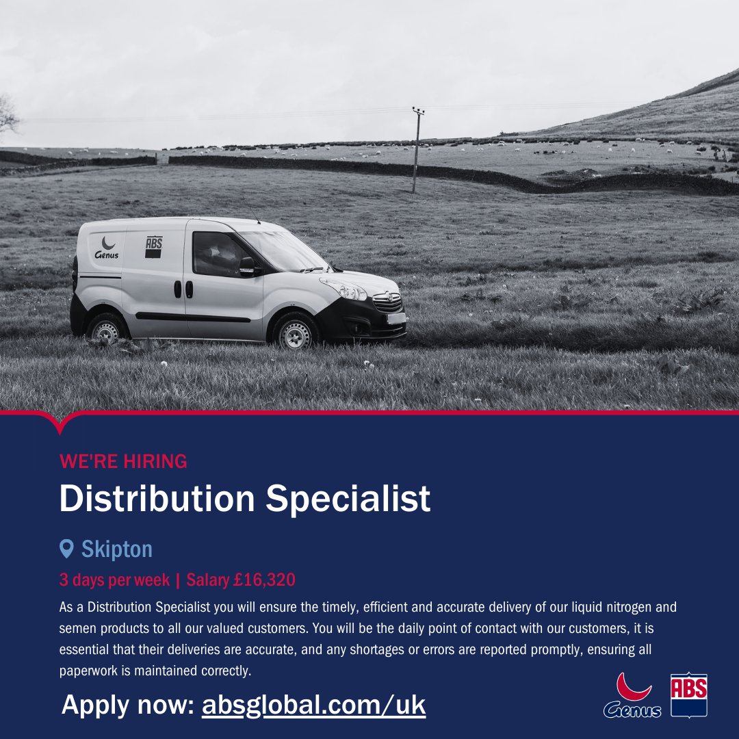 Genus ABS (@genusabs) on Twitter photo Join our team! We have exciting opportunities available:
๐ฅ๐ฒ๐ฝ๐ฟ๐ผ๐ฑ๐๐ฐ๐๐ถ๐ผ๐ป ๐ ๐ฎ๐ป๐ฎ๐ด๐ฒ๐บ๐ฒ๐ป๐ ๐ฆ๐ฝ๐ฒ๐ฐ๐ถ๐ฎ๐น๐ถ๐๐
๐ Cumbria
๐ Apply here: eu1.hubs.ly/H0bj9yY0
๐๐ถ๐๐๐ฟ๐ถ๐ฏ๐๐๐ถ๐ผ๐ป ๐ฆ๐ฝ๐ฒ๐ฐ๐ถ๐ฎ๐น๐ถ๐๐
๐ Skipton
๐ Apply here: eu1.hubs.ly/H0bjdWJ0 Join our team! We have exciting opportunities available:
๐ฅ๐ฒ๐ฝ๐ฟ๐ผ๐ฑ๐๐ฐ๐๐ถ๐ผ๐ป ๐ ๐ฎ๐ป๐ฎ๐ด๐ฒ๐บ๐ฒ๐ป๐ ๐ฆ๐ฝ๐ฒ๐ฐ๐ถ๐ฎ๐น๐ถ๐๐
๐ Cumbria
๐ Apply here: eu1.hubs.ly/H0bj9yY0
๐๐ถ๐๐๐ฟ๐ถ๐ฏ๐๐๐ถ๐ผ๐ป ๐ฆ๐ฝ๐ฒ๐ฐ๐ถ๐ฎ๐น๐ถ๐๐
๐ Skipton
๐ Apply here: eu1.hubs.ly/H0bjdWJ0