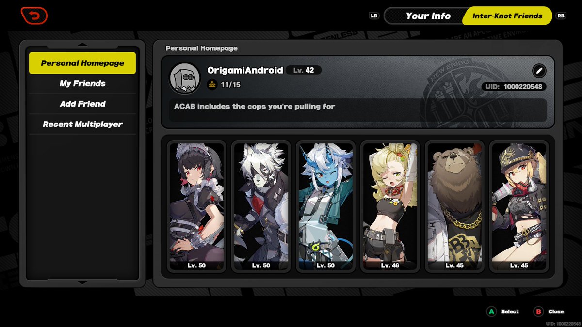 OrigamiAndroid's tweet image. #ZenlessZoneZero