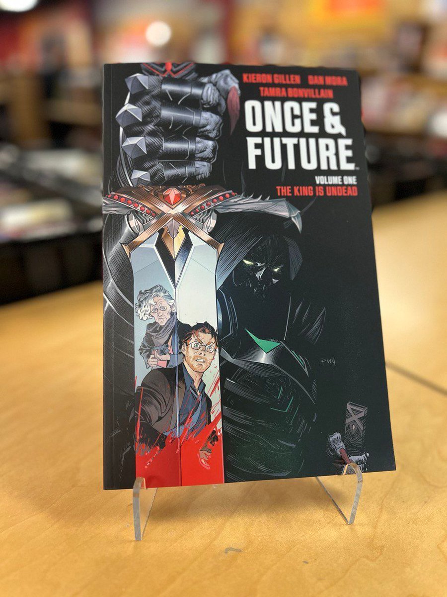 Phoenix Favorites Spotlight - Once &amp; Future. What if King Arthur was bad actually and also in favor of murdering everyone who wasn't celtic-briton? Writer Kieron Gillen invites you to a world of stories and magic hidden just beneath the surface of our every day world.