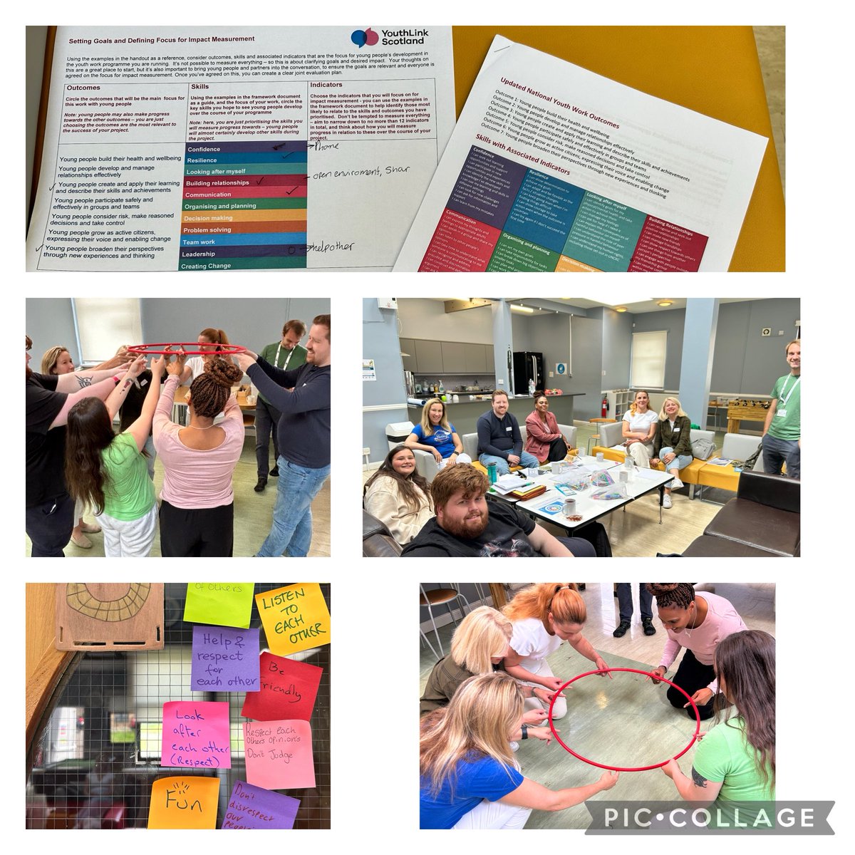 Thanks to YouthScotland partnership supporting Youth Work Induction in Renfrewshire; Ready for Youth Work fantastic 2 days - national Youth Work Outcomes;Awards &amp; wider Achievement, enabling participation ⭐️🤩⁦<a href="/RenCouncil/">RenCouncil</a>⁩ ⁦<a href="/YouthScotland/">Youth Scotland</a>⁩ ⁦<a href="/YouthLinkScot/">YouthLink Scotland</a>⁩