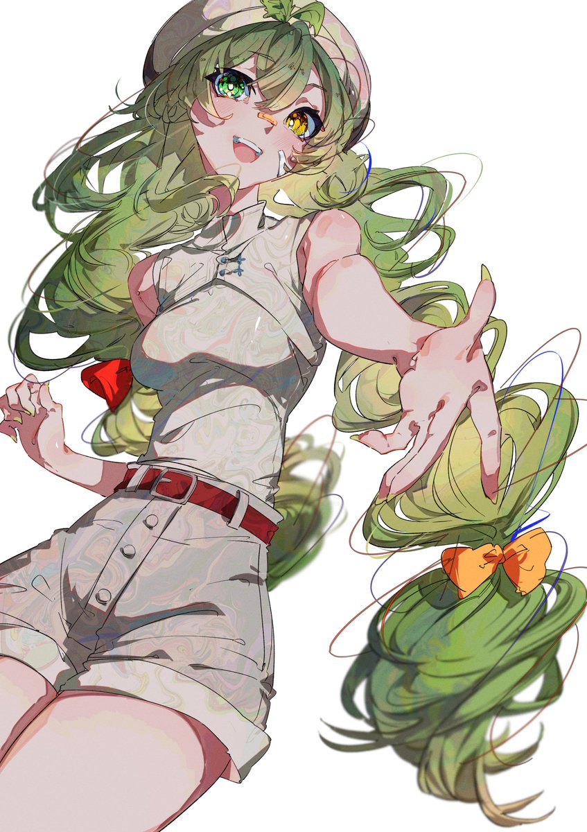 plantkuroba's tweet image. hey, we're going on an adventure! do you want to come? 🌠🤍

counselor plant borrowed my ffxiv's wardrobe! #KurobArt #Vtuber #FFXIV