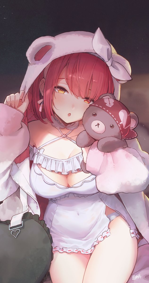 圖 寶鐘社長穿著性感睡衣迎接汽車修理工