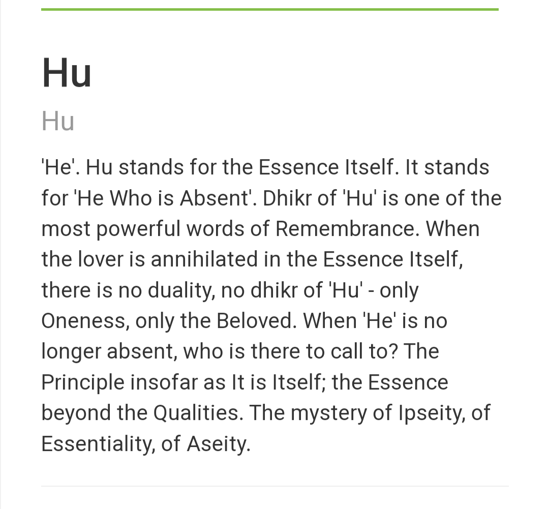 jmarieali's tweet photo. #Hu -'Essence Itself/ Who is Absent' #nondual
#TheLanguageOfTheFuture
#SufiTerminology #SufiGlossaries
https://t.co/vT6ph7aEbz https://t.co/sCnsO7ziPN