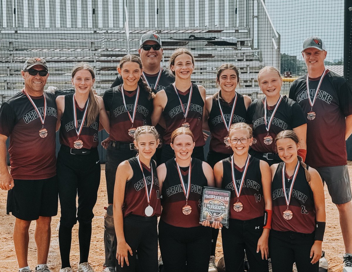 BAnnSchultz's tweet photo. Congrats Cardinal Power 14U on the state championship! ⁦@CardFastpitch⁩ https://t.co/7wBGFAkNh6