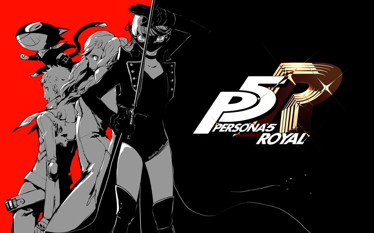 All these Persona 5 Royal art studies just to draw Violet over Joker