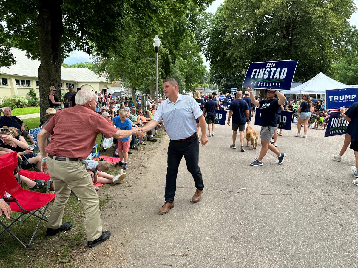 It is always great celebrating with my neighbors at New Ulm's Bavarian Blast Parade! #MN01