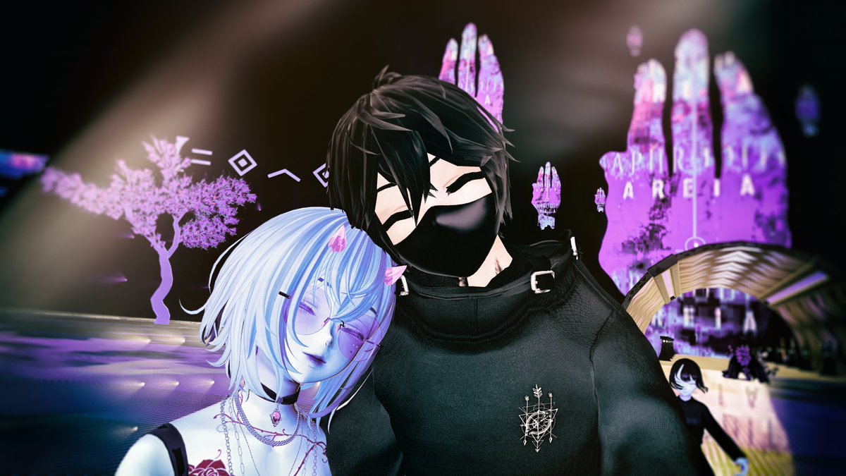 everfail_'s tweet image. A few from stopping in to see these two absolutely kill it!
💜❤️‍🔥💜

🔊: @im_naku &amp;amp; @balyenamusic
🌐: @SumTriVR

#vrc #vrchat #vrchatcommunity #vrchatphotography #virtualphotography #virtualphotographer #vrchatmoments #VRChatDJ #VRChatevent