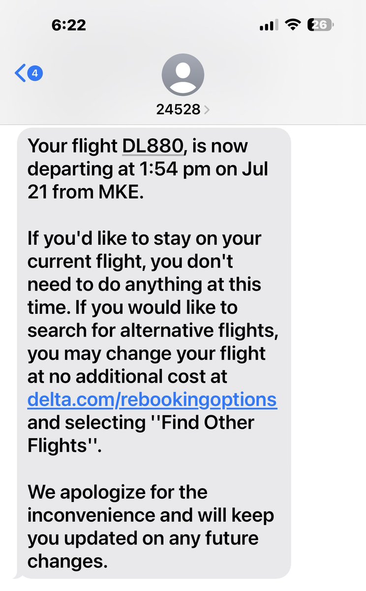 WhitePack's tweet photo. Hey @Delta how long do you think you should do this to our son (19) and your other pax??? He has been at the MKE airport since 8:00 AM…. (This is after you X his flights yesterday)   Customer service no help! https://t.co/RB16vdnpgm
