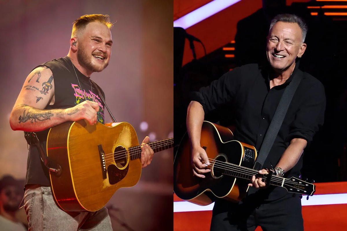 RollingStoneFra's tweet image. 💪 Bruce Springsteen a décroché son tout premier succès en country avec « Sandpaper », la collaboration entre le Boss et Zach Bryan : rollingstone.fr/bruce-springst…

#brucespringsteen #zachbryan #sandpaper