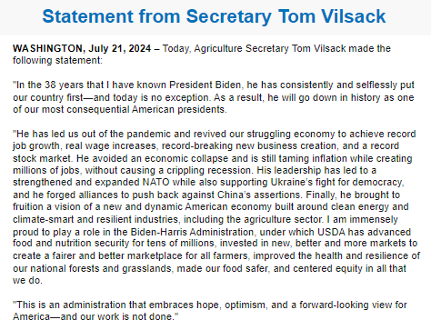 This is an administration that embraces hope, optimism, and a forward-looking view for America—and our work is not done.