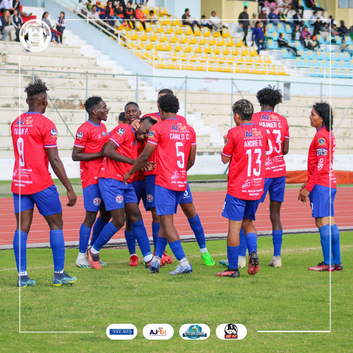 ClubUTC_Oficial's tweet photo. ¡𝐒𝐞𝐠𝐮𝐢𝐦𝐨𝐬 𝐟𝐮𝐞𝐫𝐭𝐞𝐬 𝐔𝐓𝐄𝐂𝐈𝐍𝐎𝐒!🙂💪
📸Las postales de nuestro partido frente al Club Jonathan Arroyo por la Fecha #1 del Octagonal Final.👌

#OrgulloCotopaxense
#elmásgrandedecotopaxi
#Chakawa #ajnet #getfit #snemed https://t.co/IQMKVMkeDv