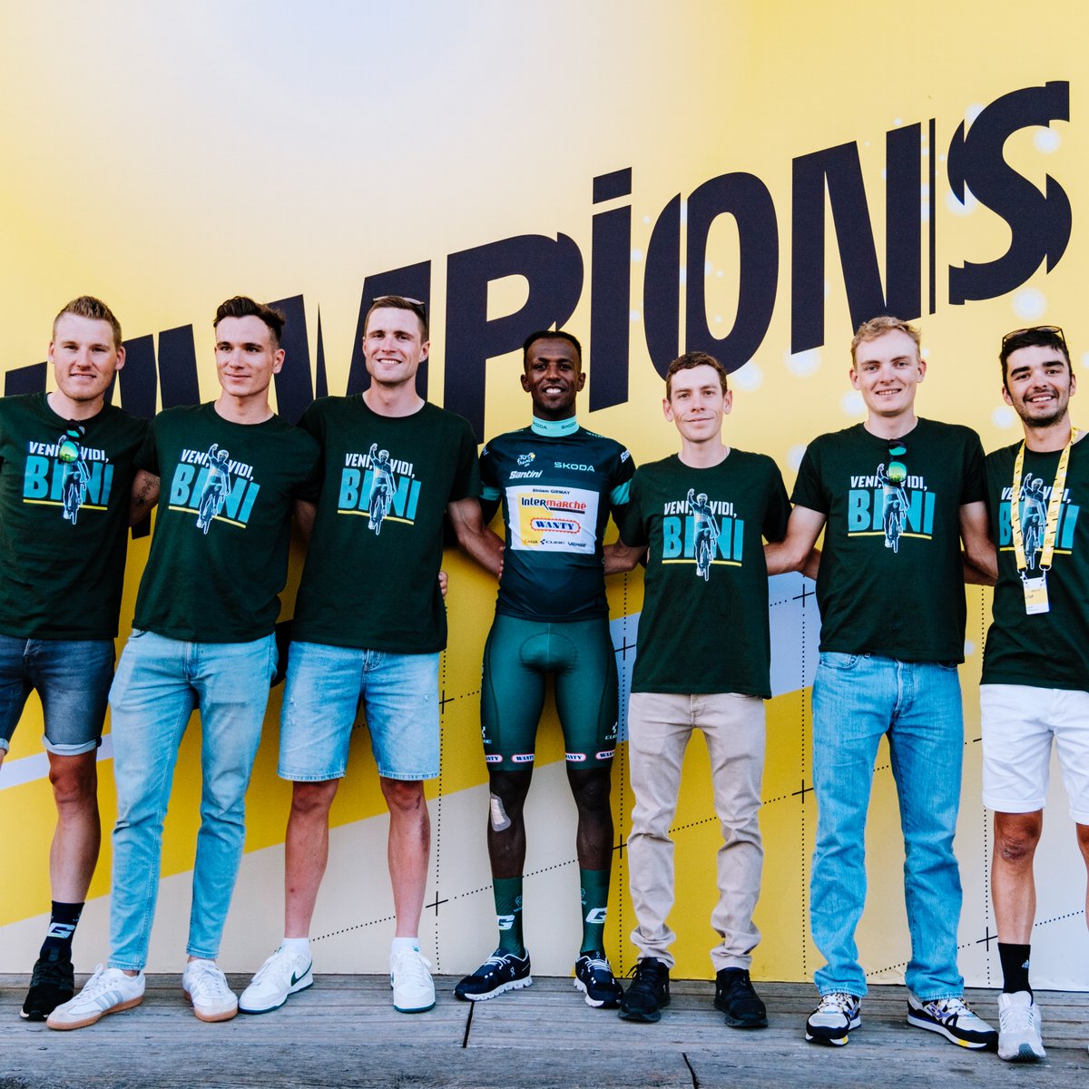 LottoIntermarch's tweet photo. 💚 Green jersey
🥇 Stage 3
🥇 Stage 8
🥇 Stage 12
🏅 Podiums x5
🏆 Best Team stage 3
🏆 Best Team stage 5
🏆 Best Team stage 10

We made Tour de France History ❤️

📸 @cyclingmedia_ag #TDF2024 https://t.co/VtLr7pqxyI
