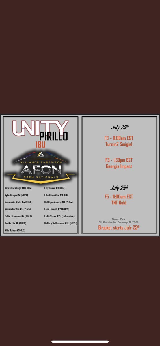 ONE LAST RIDE!! <a href="/UnityPirillo/">Unity Pirillo</a> <a href="/USISOFTBALL/">USI SOFTBALL</a> <a href="/kunkle18/">Sue Kunkle</a>