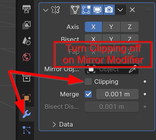 Alien__Logic's tweet image. Finally figured out how to disconnect my accidentally joined vertices in @Blender!

The solution lies in the mirror modifier

First turn off Clipping. 

Then reposition the line away from the joined spot. 

Turn Clipping back on and reposition as needed!

#b3d #blendernoob