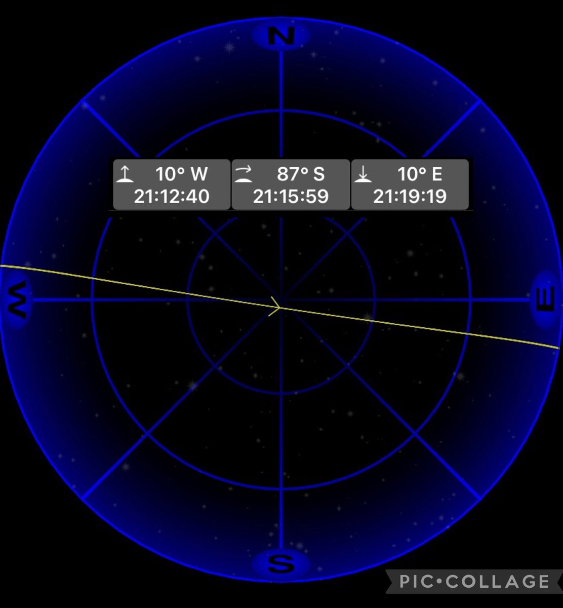 Tim Peake (@astro_timpeake) on Twitter photo Another great
<a href="/Space_Station/">International Space Station</a> pass over Northern Europe tonight.
This one is shortly after sunset but it should still be bright enough to see clearly from the UK. Look west from 21:12hrs BST. The pass will last just over 6 minutes and pass nearly overhead before disappearing Another great
<a href="/Space_Station/">International Space Station</a> pass over Northern Europe tonight.
This one is shortly after sunset but it should still be bright enough to see clearly from the UK. Look west from 21:12hrs BST. The pass will last just over 6 minutes and pass nearly overhead before disappearing
