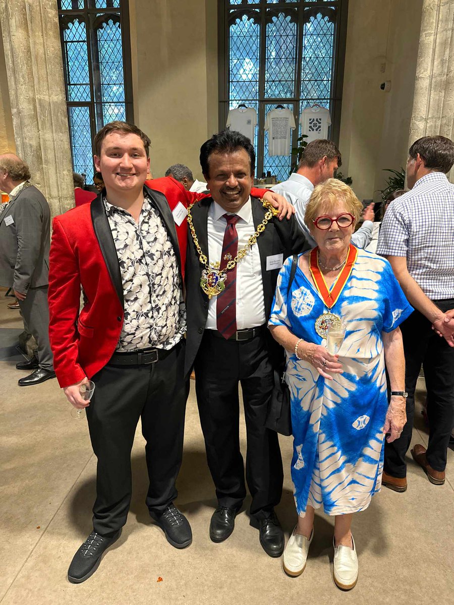 Mayor of Ipswich's Reception at St Stephen Church. Great evening