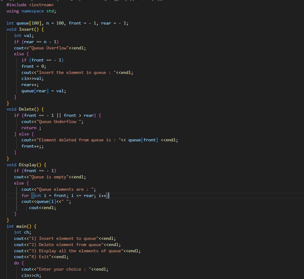 VV_Algos's tweet photo. Day 16 of my 30-day DSA challenge! 
Today, I practiced stacks and queues:
Queues using arrays
Two stacks in an array
Stacks using queues
The "Implement two Stacks in an Array" problem was especially interesting and thought-provoking.
Onward and upward! 💪💻 #DSAChallenge https://t.co/yQ4t5cpimK
