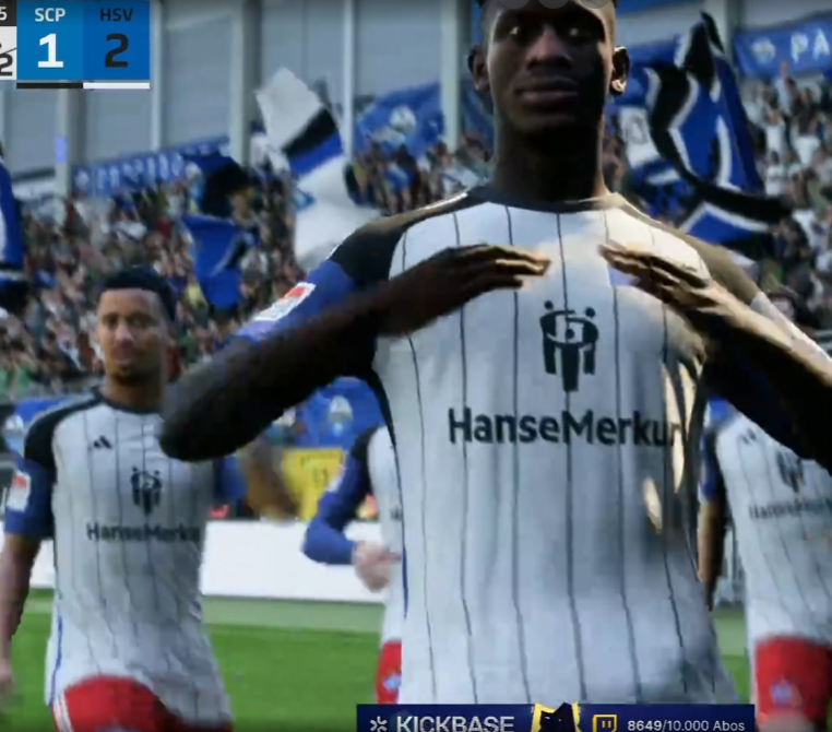 Er kann zwar feiern,

aber nur durch die super Vorlage meines Sohnes bin so stolz 🥰🥰 #rammelhsv