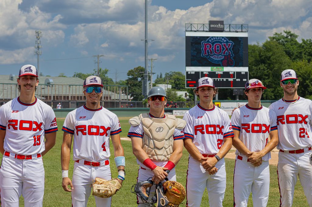 Brockton Rox 🥊 (@brocktonrox) on Twitter photo Hey Now! You’re an Allstar! ⭐️🥊
Congratulations to our 6 All-Stars!
Home Run Derby will be tomorrow with our slugger <a href="/SebMexico24/">Sebastian Mexico</a> representing us!
#RoxnRoll #allstar #summerofchampions
🥊🥊🥊 Hey Now! You’re an Allstar! ⭐️🥊
Congratulations to our 6 All-Stars!
Home Run Derby will be tomorrow with our slugger <a href="/SebMexico24/">Sebastian Mexico</a> representing us!
#RoxnRoll #allstar #summerofchampions
🥊🥊🥊