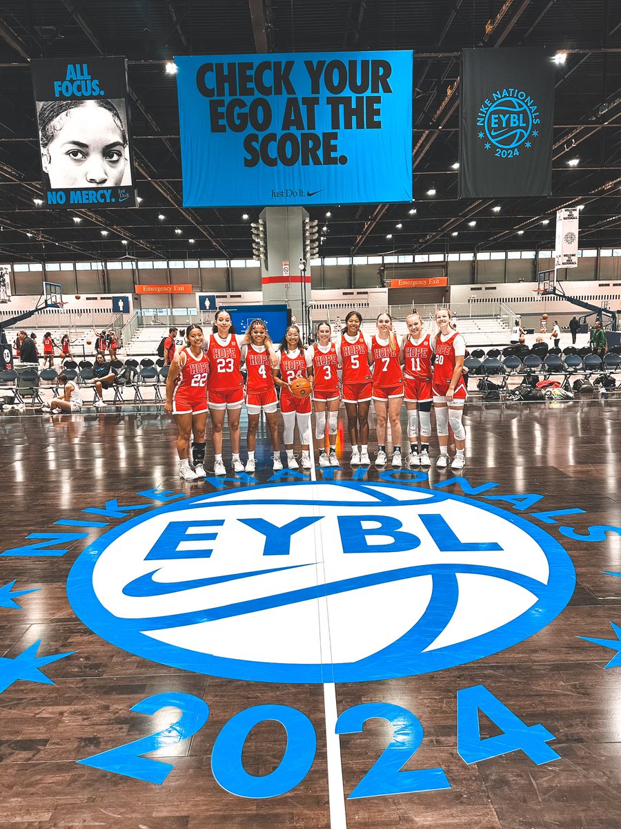 Final Four! 5:30pm Court 9 #EYCL #NikeNationals <a href="/nikegirlseycl/">Nike Girls EYBL Champions League</a>