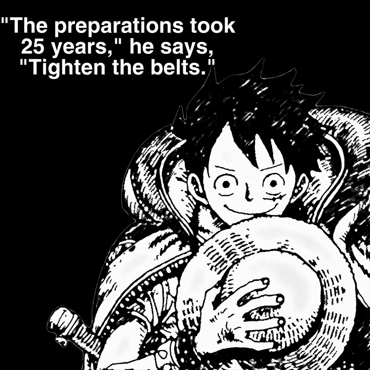 Oda really did NOT lie when he said that 2 years ago