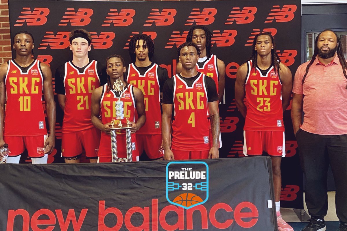 17U #preludeleague runner-up 
After a good run SKG fell short. Bryce Reynierson led them with 24 pts. Marcus Scurry had 11 pts. Emon Glenn had a double-double with 13 pts and 12 rebounds.