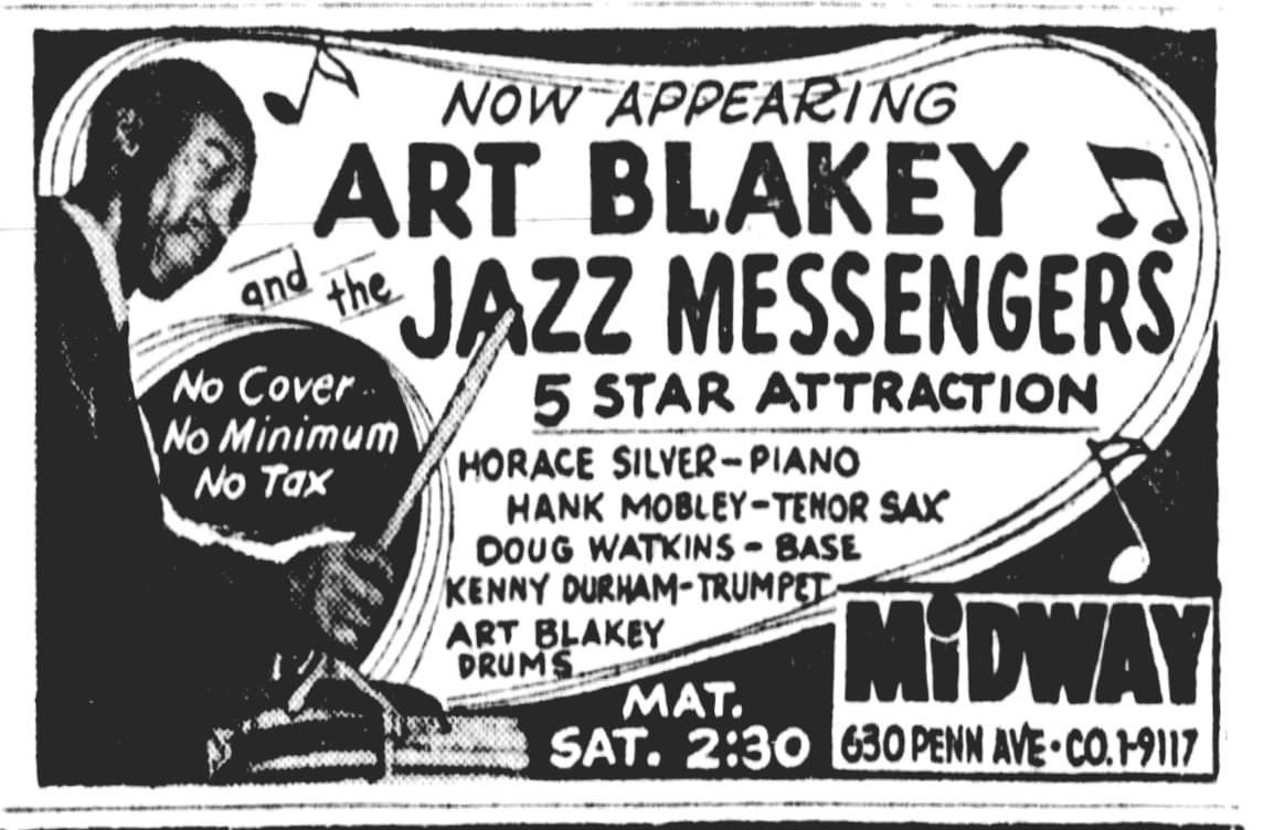 July of 1955 in Pittsburgh. No cover.