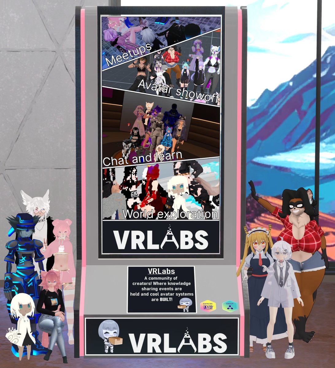 VRLabs (@vrlabsdev) on Twitter photo Wow, those are some cool devs!
I wonder if they have an awesome discord server with fun events and lots of smart people who can help you build your next avatar system
If only I could find out by joining their server at discord.gg/vrlabs or vrlabs.dev
#VRChat Wow, those are some cool devs!
I wonder if they have an awesome discord server with fun events and lots of smart people who can help you build your next avatar system
If only I could find out by joining their server at discord.gg/vrlabs or vrlabs.dev
#VRChat