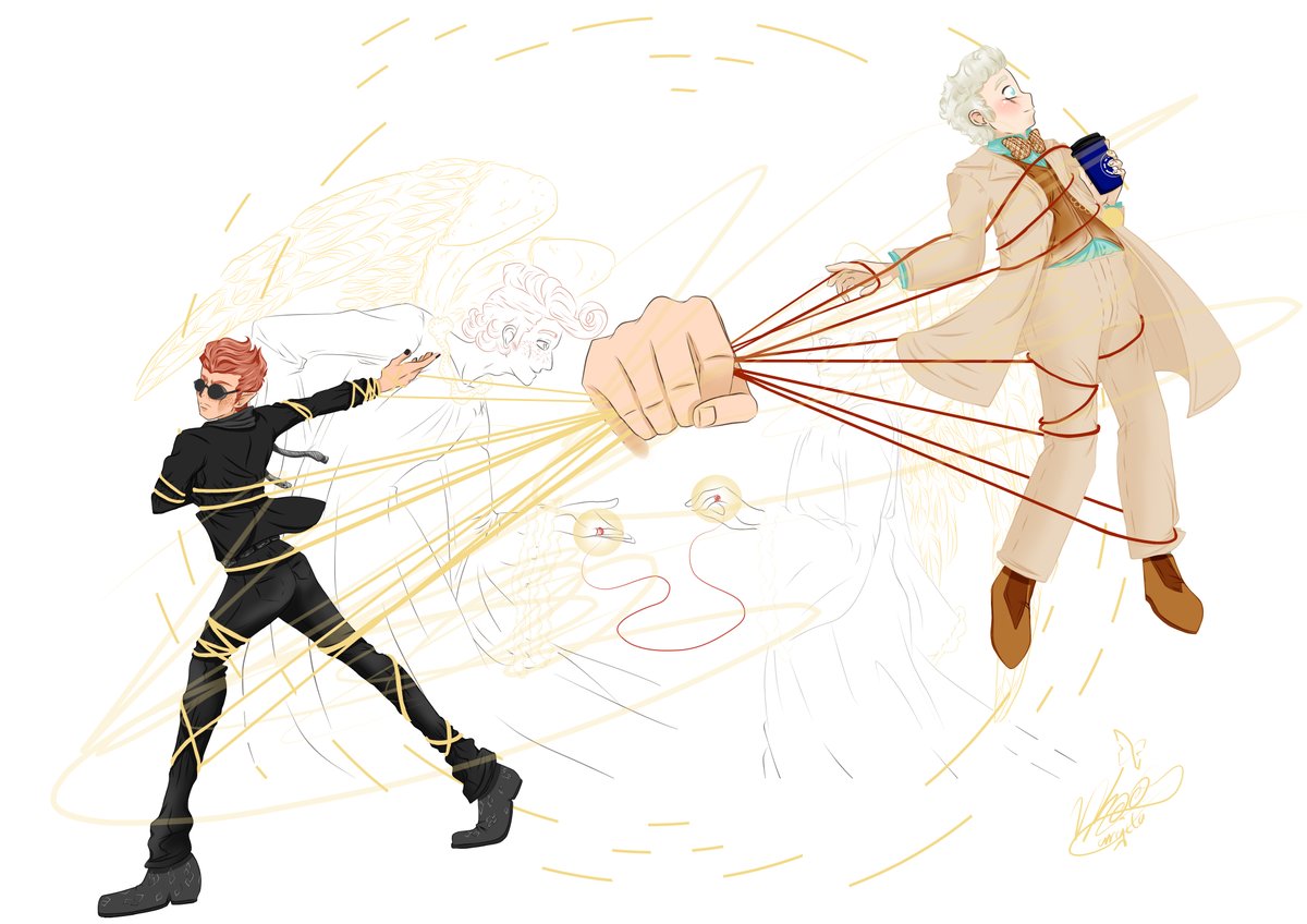 SangitaChan's tweet photo. Good Omens Dance Sketch End? #myart #fanart #goodomens #ineffablehusbands #crowley #aziraphalexcrowley #azicrow #aziraphale #invitationtodance #clipstudiopaint #illustration #love #angel #demon #Line #End #GoodOmensFanArt #GoodOmens2 #digitalart #Love https://t.co/bUH5WLQvji