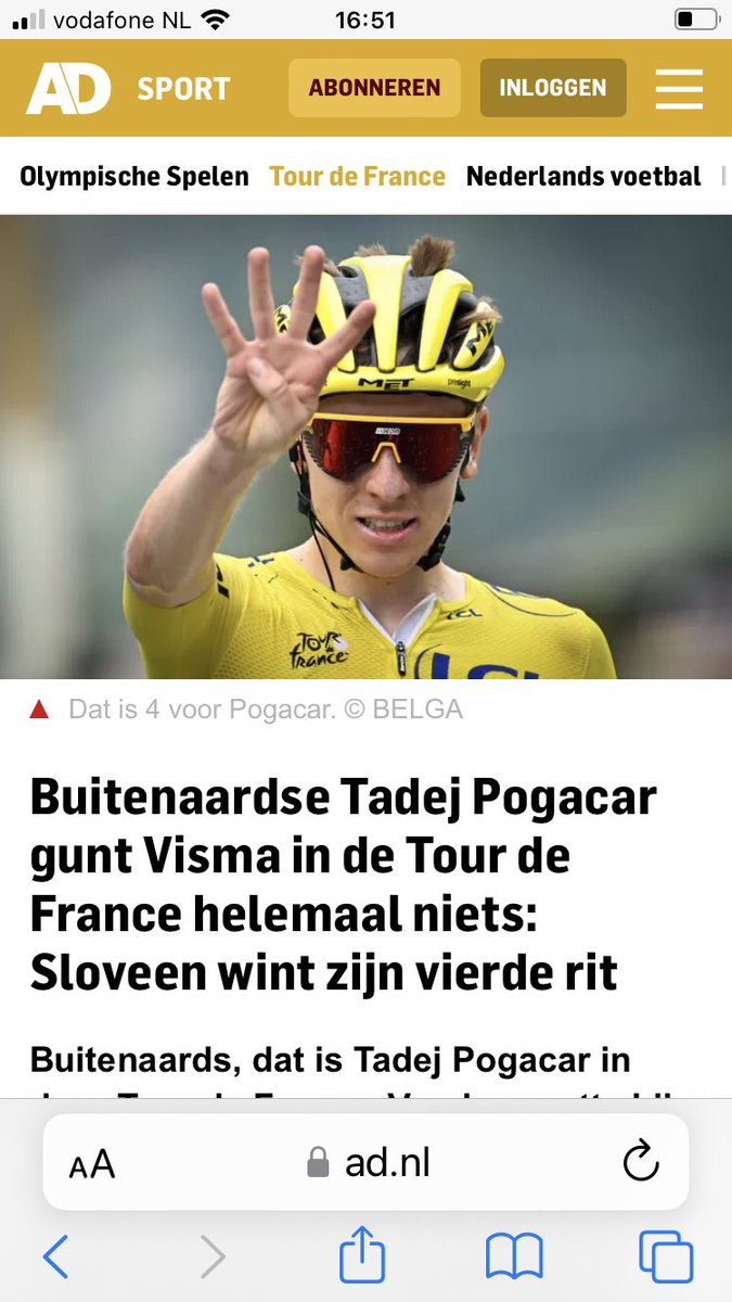 NielsAhob2's tweet image. Geen enkele twijfel of kritische vragen over deze buitenaardse prestatie van Pogacar aan tafel. 

Dit heeft toch niets met (objectieve) sportjournalistiek te maken. 

Gewoon de NPO versie van de Oranje zomer. 

#deavondetappe @NOSsport @NOSwielrennen